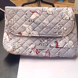 New Vera Bradley brush&cosmetic case